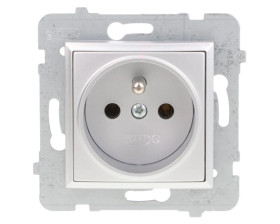 ARIA Gniazdo pojedyncze z/u srebro GP-1UZ/m/18