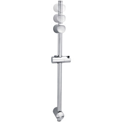 tesa 40341-00000-00 SPAA chrome shower rail Adhesive no-drill install.