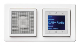 Radio Touch DAB+ Bluetooth z głośnikiem biały aksamit 30806089