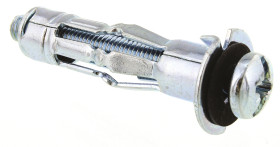 Kołek rozporowy, materiał: Stal, Ø 10mm, dł. 37mm, RawlPlug