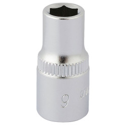 Elora 11095 6mm 1/4&quot; Square Drive Hexagon Socket