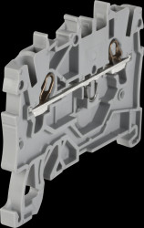 2000-1201 Feed-through terminal up to 1 mm², grey