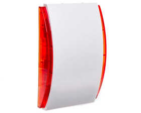Sygnalizator akustyczny wewnętrzny biało/ czerwony Grade 2 SPW-210 R