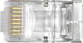 Złącze RJ45 Męski Złącze RJ45 Montaż na kablu Cat5 RS PRO, proste, 8P8C-żyłowe