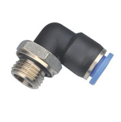 Złączka pneumatyczna kątowa obrotowa niska G 1/8 GZ do węża 6 mm, tworzywo sztuczne