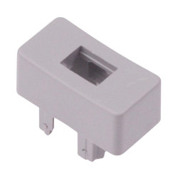 1Q030 MEC Grey Concave Rectangle Cap for use with 3F Multimec