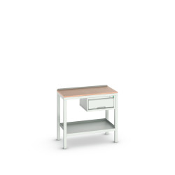 Stół warsztatowy szer. 600mm maks. obciążenie: 75kg Stoł spawany Stal dł. 1000mm wys. 930mm