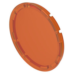 Soczewki do wskaźników, 45-553, Bursztynowy, Okrągły, średnica: 23.7