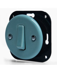 CERAMICZNY PRZYCISK DZWONKOWY PODTYNKOW KLAWISZOWY PASTELOWY MIĘTOWY BEZ RAMKI 2PD01APM