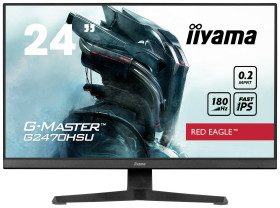 Iiyama G-MASTER Red Eagle G2470HSU-B6 Monitor EEK E (A - G) 60.5 cm (23.8 cal) 1920 x 1080 px 16:9 0.2 ms HDMI, DisplayP