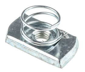 Podkładka do szyn montażowych z gwintem M8 wymiary 21 x 41mm Unistrut Stal