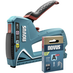 Novus 030-0460 J-29 Handheld Stapler, Zinc, Ergonomic, 6-14mm Staples