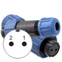 Złącze przemysłowe SP1310/S2-6 GN kabel ( 2P 8A )