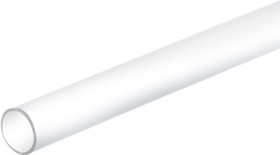 Heatshrink tubing, 2:1, (3.2/1.6 mm), PE, crosslinked, white, 5053034048