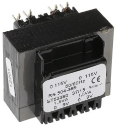 Transformator do druku 9V ac 115 V ac, 230 V ac 2 wyjścia THT 3VA