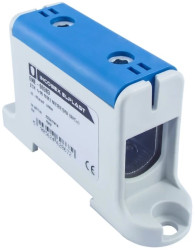 Złączka szynowa jednopolowa ZGX 1x95 mm2 niebieska (Al-Cu) ENE-00383