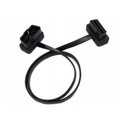 Przedłużacz OBD-II wt-gn 50cm płaski