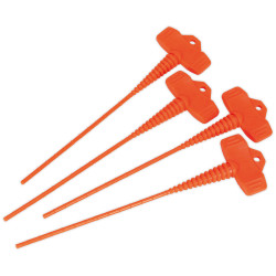 Sealey AK391 Applicator Nozzle Stopper Pack Of 4