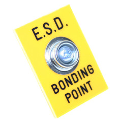 Wtyk uziemiający Brytyjski Wtyk połączeniowy uziemienia EN61340-5 Tak RS PRO