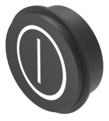 Nakładka do klawiatury, typ: Wkładka klawiatury, symbol — „WŁ&#148;/„WYŁ&#148; (push-push), do użytku z: Klawiatury serii 09