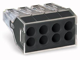 Złącze do puszki podtynkowej WAGO 773-108, PIN: 8, 400 V, 24 A, 10 szt.