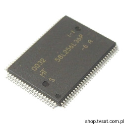 MT58L256L36P-6A SRAM 8-M Pipelined SMD-TQFP100 MICRONAS