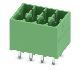 Złącze PCB 4 -pinowe raster 3.5mm 2 -rzędowe Wciskane Męski Phoenix Contact