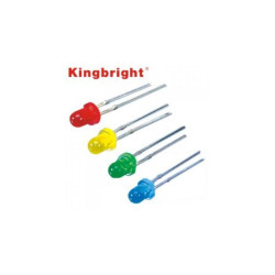 Dioda LED 3mm niebieskaL-934MBTL