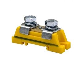 Zacisk ochronny 1x35A - Żółto-zielony