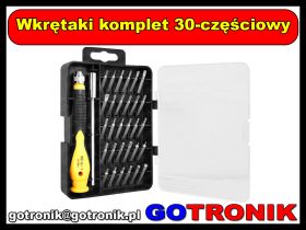 Wkrętaki komplet 30-częściowy T66126