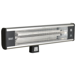 Sealey IWMH1809R High Efficiency Carbon Fibre Infrared Wall Heater 1800W/230V