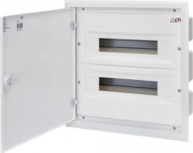 Rozdzielnica modułowa 2x18 podtynkowa /drzwi metal/ IP40 ERP18-2 DIDO 001101210