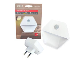 Lampka nocna LED Heksagon+S PIR CB-400127
