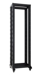 Szafa stojąca OPEN RACK 19 22U 600x800mm Stojak do serwerów i magazynów energii Otwarta Czarna NEKU