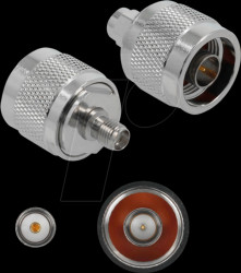 89983 Adapter N plug &gt; SMA jack
