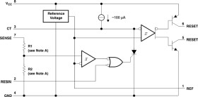 5-V single-supply voltage supervisor with programmable delay time