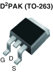 MOSFET N-kanałowy 17,4 A D2PAK (TO-263) 800 V SMD 0.205 Ω