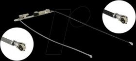 12551 WLAN Twin Antenna 2 x MHF® 4L plug