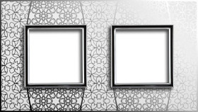 DANTE Ekskluzywne Ramka 2x /4501182 + podkład szkło transparentne 450118211