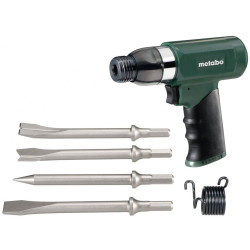 Metabo 604115500 DMH 30 Set Pneumatic Hammer Drill, 1/4&quot;, 6.2 Bar, Case