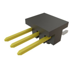 Wtyk PCB 3-pinowe raster: 2.54mm -rzędowe Samtec Montaż powierzchniowy