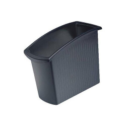 HAN 1840-13 Waste paper basket MONDO 18 l 450 x 345 x 194mm Black 1 pc(s)