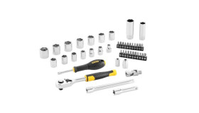 Zestaw nasadek rozmiar napędu 3/8 elementy: 45 Stanley