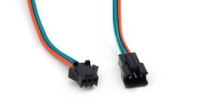 Złącze JST SM 3-piny (para męskie+żeńskie)