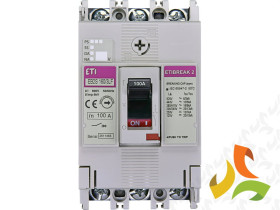 Wyłącznik mocy 3P 100A 16kA TM EB2S 160/3LF 100A 3p 004671809 ETI