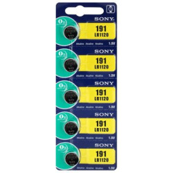 5 x bateria alkaliczna mini Sony G8 / AG8 / 191 / LR1120