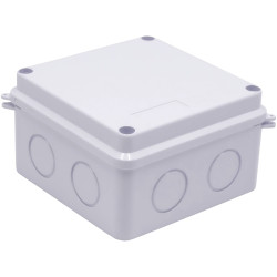TruComponents 308031 100x100x70 Junction Box ABS plastic White