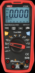 UT161D Multimeter, digital, 6000 counts, USB, temperature