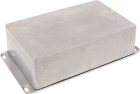 Aluminum die cast enclosure, (L x W x H) 188 x 119 x 56 mm, natural, IP65, 1590WDFL