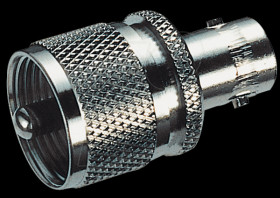 BNC adapter, BNC socket/PL plug UHF